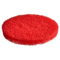 MotorScrubber MS1064 Essentials 7 13/16 inch Red Polishing Pad - 10/Pack