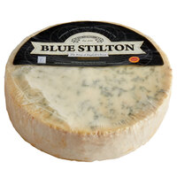Tuxford & Tebbutt 4 lb. DOP Blue Stilton Cheese Wheel - 2/Case