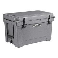 CaterGator CG45SPG Gray 45 Qt. Rotomolded Extreme Outdoor Cooler / Ice Chest