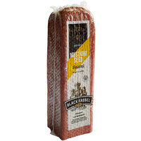Piller's Black Kassel 2.25 lb. Mustard Seed Salami Stick - 2/Case