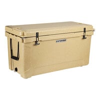 CaterGator CG100SPB Beige 110 Qt. Rotomolded Extreme Outdoor Cooler / Ice Chest