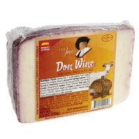 Don Juan 5.3 oz. Don Wine Washed Goat Cheese Wedge - 12/Case