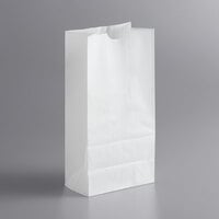 Bagcraft Packaging 300298 8 lb. Dubl-Wax® White Bag - 1000/Case