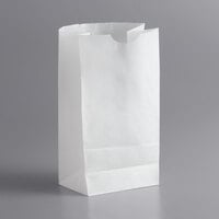 Bagcraft Packaging 300296 6 lb. Dubl-Wax® White Bag - 1000/Case