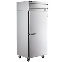 Beverage-Air HF1WHC-1S Horizon Series 35" Top Mounted Solid Door Wide Reach-In Freezer