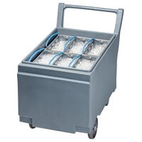 Scotsman BH1600SS-A 1755 lb Upright Ice Storage Bin - Stainless Steel  Exterior - Globe Equipment Company