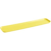 Cambro 630MT145 6 " x 30" Yellow Fiberglass Market Tray