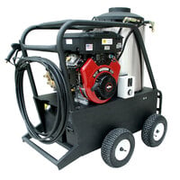 Cam Spray 4040QB Portable Gas Hot Water Pressure Washer with 50' Hose - 4000 PSI; 4.0 GPM