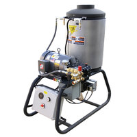 Cam Spray 4040STNEF Stationary Natural Gas Fired Electric Hot Water Pressure Washer with 50' Hose - 4000 PSI, 4.0 GPM