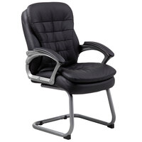 Boss B9339 Black Executive Pillow Top Guest Chair
