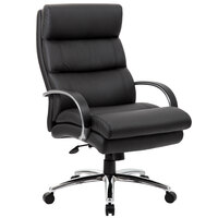 Boss B994-BK Black Caressoft Heavy Duty Executive Chair