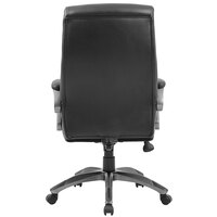 Boss B8661 Black LeatherPlus Double Layer Executive Chair