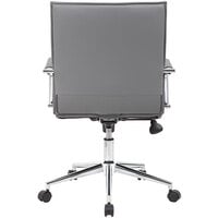 Boss B9533C-GY Gray Vinyl Hospitality Task Chair