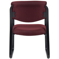 Boss B9521-BY Burgundy Fabric Guest Chair