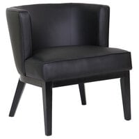 Boss B529BK-BK Black Ava Accent Chair