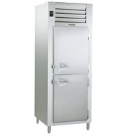 Traulsen RCV132WUT-HHS Stainless Steel One Section Half Door Reach In Convertible Freezer / Refrigerator - Specification Line