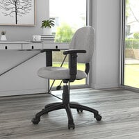 Boss B315-GY Gray Tweed Perfect Posture Deluxe Office Task Chair