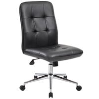 Boss B330-BK Black Millennial Modern Home Office Chair