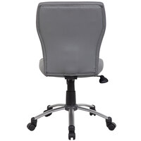 Boss B220-GY Gray CaressoftPlus Modern Tiffany Office Chair