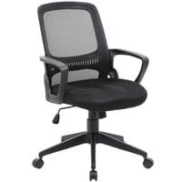 Boss B6456-BK Black Mesh Task Chair