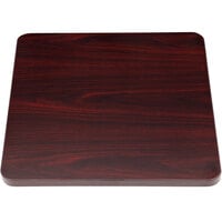Boss N6ST-M 19 1/2 inch Square Mahogany Laminate Ganging Side Table Top for B629M Chairs