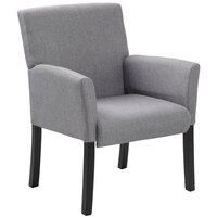 Boss B659-MG Gray Contemporary Guest Chair