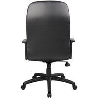 Boss B8401 Black LeatherPlus High Back Chair
