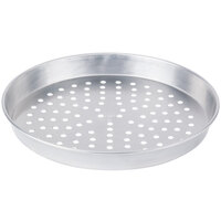 American Metalcraft PA90161.5 16" x 1 1/2" Perforated Standard Weight Aluminum Tapered / Nesting Pizza Pan