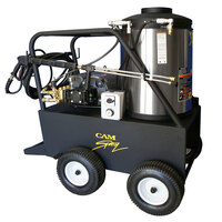 Cam Spray 1500QE Portable Electric Hot Water Pressure Washer with 50' Hose - 1500 PSI; 3.0 GPM
