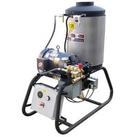 Cam Spray 2725STNEF Stationary LP Gas Fired Electric Cold Water Pressure Washer with 50' Hose - 2700 PSI; 3.0 GPM