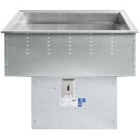 Vollrath FC-4C-02120-N Two Pan NSF7 Modular Drop In Refrigerated Cold Food Well - 120V