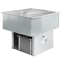 Vollrath FC-4C-02120-N Two Pan NSF7 Modular Drop In Refrigerated Cold Food Well - 120V