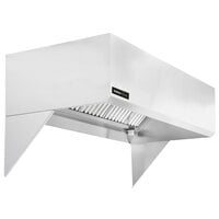 Halifax EXHP1648 Type 1 Commercial Kitchen Hood System - 16' x 48 inch