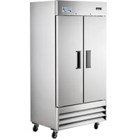 Avantco A-35R-HC 39 1/2" Solid Door Reach-In Refrigerator