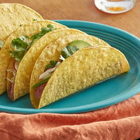 Mission 6 inch Yellow Corn Hard Taco Shell - 200/Case