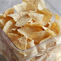 Mission 30 lb. 4-Cut White Unfried Tortilla Chips