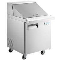 Avantco APT-27M-HC 28" 1 Door Mega Top Refrigerated Sandwich Prep Table