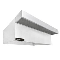 Halifax PSPHO2048 Type 1 Commercial Kitchen Hood with PSP Makeup Air (Hood Only) - 20' x 48 inch