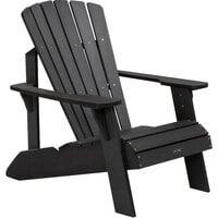 Lifetime 60284 Black Adirondack Chair