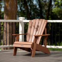 Lifetime 60064 Brown Adirondack Chair