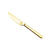 Oneida Chef's Table Gold by 1880 Hospitality B408KBVF 6 7/8" 18/0 Stainless Steel Heavy Weight Butter Knife - 12/Case
