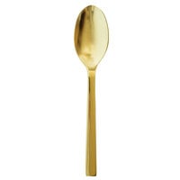 Oneida B408STSF Chef's Table Gold 6 1/4 inch 18/0 Stainless Steel Heavy Weight Teaspoon - 12/Case