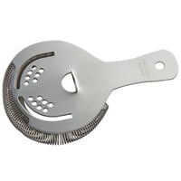 Arcoroc by Chris Adams HS001 Mix Collection 6 1/4" Stainless Steel Hawthorne Strainer by Arc Cardinal