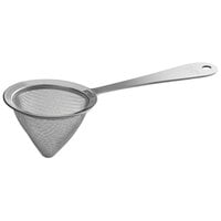 Arcoroc by Chris Adams CAP04 Mix Collection 8 3/4" x 3 1/8" Stainless Steel Fine Mesh Strainer by Arc Cardinal