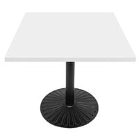 Art Marble Furniture Q413 30 inch x 30 inch Winter White Quartz Tabletop