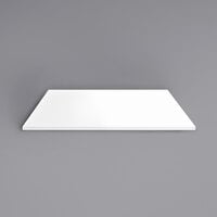 Art Marble Furniture Q413 30 inch x 72 inch Winter White Quartz Tabletop