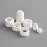 Ateco 407 7-Piece Plastic Coupler for Small, Medium, Large Tips