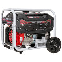 Simpson 70007 Portable 12.5 HP Heavy-Duty 420cc Generator with Recoil / Electric Start - 9300/7500W, 120/240V