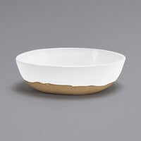 Front of the House DBO161WHP21 Artefact 48 oz. Superwhite Round Porcelain Bowl   - 4/Case