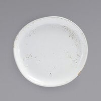 Front of the House DAP082BEP23 Artefact 6" Ash Porcelain Plate - 12/Case